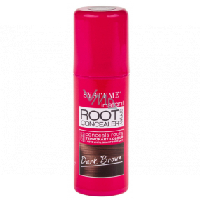 Systeme Root Concealer Spray to cover grayscale Dark brown 75 ml