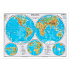 Ditipo Map of the Earth's Hemisphere and Natural Wonders of the World A3