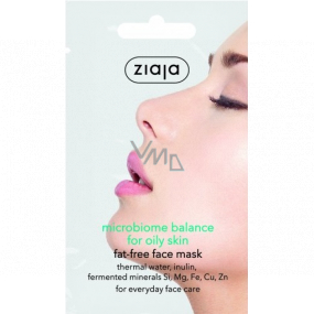 Ziaja Mikrobiome Balance Fat-free face mask for oily skin 7 ml