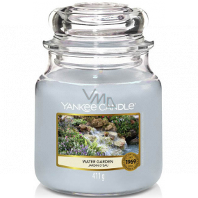 Yankee Candle Water Garden - Water Garden scented candle Classic medium glass 411 g