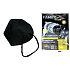 Famex Respirator oral protective 5-layer FFP2 face mask black 1 piece