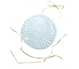 Cotton reusable make-up remover tampon white 7.5 - 8 cm 1 piece