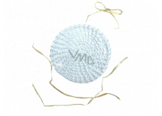 Cotton reusable make-up remover tampon white 7.5 - 8 cm 1 piece