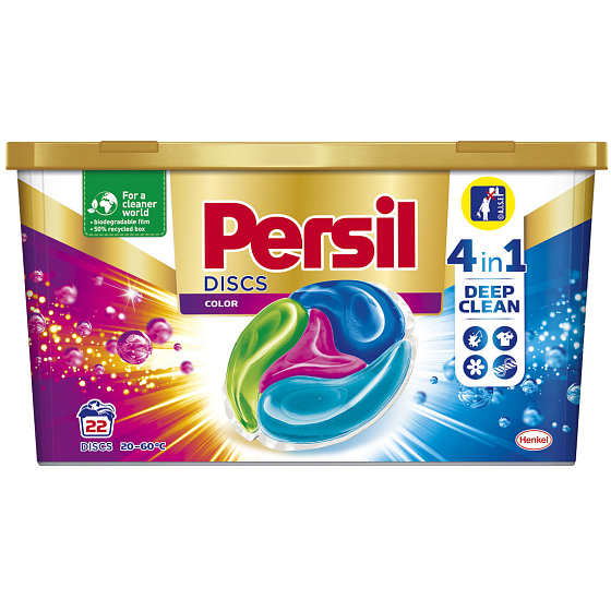 Persil Discs Color 4in1 capsules for washing colored laundry box 22 doses 550 g