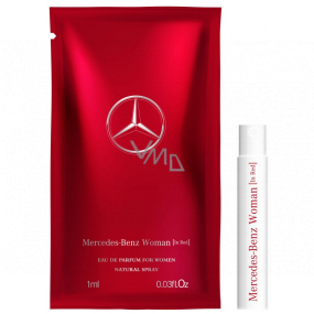 Mercedes-Benz Mercedes-Benz Woman In Red parfémovaná voda 1 ml s rozprašovačem, vialka 