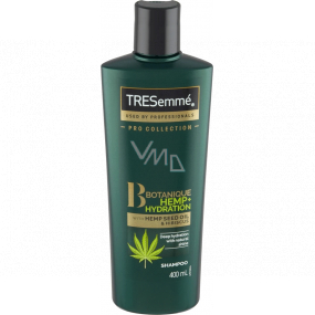 TRESemmé Botanique Hemp+Hydration shampoo for dry hair with hemp oil 400 ml