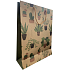 Nekupto Gift kraft bag 37 x 28 x 10 cm Green plants