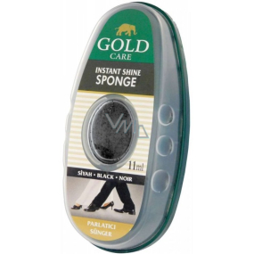 Gold Care Shoe polish sponge Black 11 ml