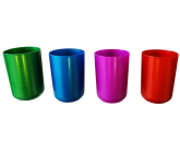 Abella Plastic cup single colour 1 piece different colours