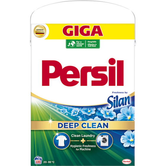 Persil Deep Clean Freshness by Silan washing powder for white and coloured laundry 100 doses 6 kg