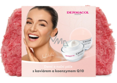 Dermacol Caviar Energy firming day cream 50 ml + firming night cream 50 ml + cosmetic bag, cosmetic set for women