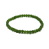 Jade Taiwan elastic bracelet made of natural stone, 4 mm bead / 16-17 cm, stone of tranquility