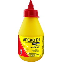 APEKO D1 wood, paper, leather adhesive with applicator, 130 g