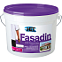 Het Fasadin facade paint with fine grain, white, 3 kg