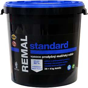 REMAL Standard Highly Breathable Wall Paint, 36+4 kg