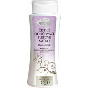 BIO BIONE EXCLUSIVE Cleansing Makeup Remover Facial Milk Q10, 255 ml