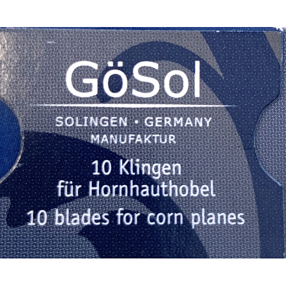 Gösol Razor Blades for Skin Scraper Replacement 7348 10 pieces