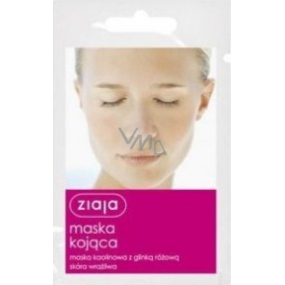 Ziaja Pink clay kaolin face mask sensitive skin 7 ml