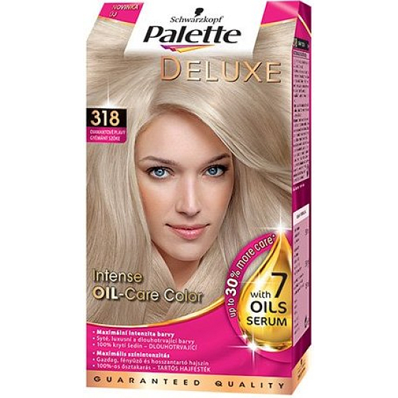 Schwarzkopf Palette Deluxe Intense Oil Care Color Hair Color 318 Diamond Fawn