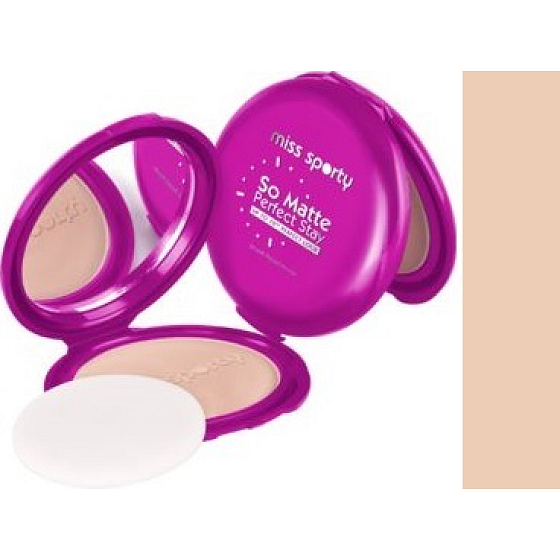Miss Sports So Matte Perfect Stay compact powder 002 Medium 9.4 g