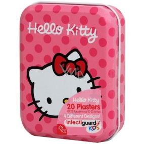 Hello Kitty Patches 20 pieces 4 types in a metal box