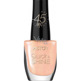 Astor Quick & Shine Nail Polish nail polish 101 Delicate Morning 8 ml