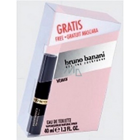 Bruno Banani Woman Eau de Toilette 40 ml + Masterpiece mascara black 5.3 ml gift set