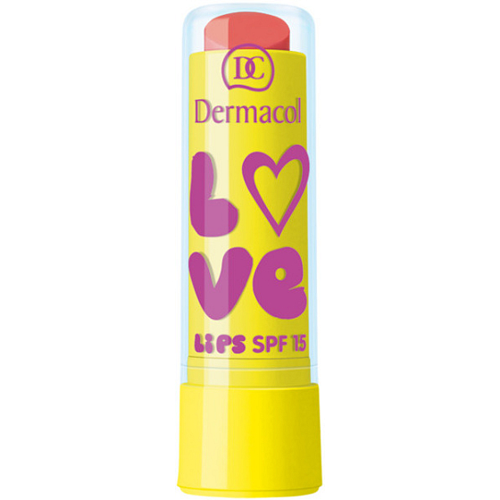 Dermacol Love Lips SPF15 Lip Balm 08 Peach 3.5 ml