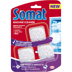 Somat Dishwasher Cleaner Tablets, 3 pcs