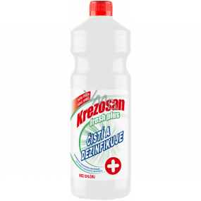 Krezosan Fresh cleaning and disinfecting agent, eliminates bacteria and yeast on all types of floors, corridors, toilets 950 ml