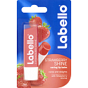 Labello Strawberry Shine Strawberry Lip Balm, 4.8 g