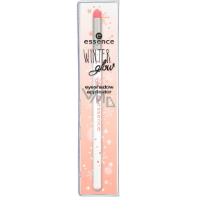 Essence Winter Glow eyeshadow applicator 01 Miss Frost