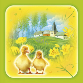 Ditipo Paper napkins 3 ply 33 x 33 cm 20 pieces Easter Ducklings