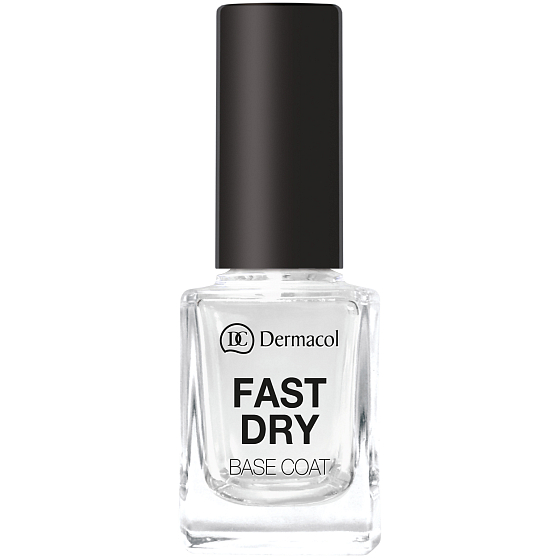 Dermacol Fast Dry Base Coat for instant nail surface smoothing 11 ml
