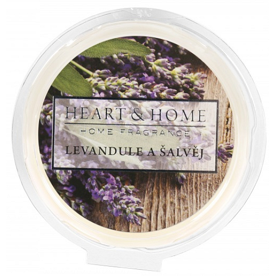 Heart & Home Lavender & Sage Soy Natural Scented Wax 27 g
