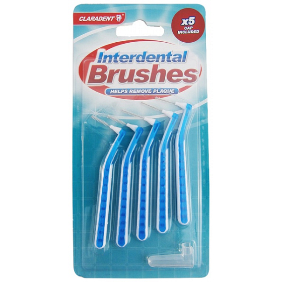 Claradent Interdental Brushes interdental brushes 5 pieces