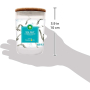 Air Wick Essential Oils Sea Salt & Driftwood - Sea salt and driftwood scented candle glass 185 g