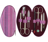 Dup Manicure Gita Leather 8 Piece Pink Pattern 230401-384