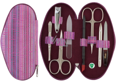 Dup Manicure Gita Leather 8 Piece Pink Pattern 230401-384