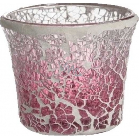 Yankee Candle Pink Fade Crackle Votive Candle Candle 7.7 x 8 x 7.1 cm