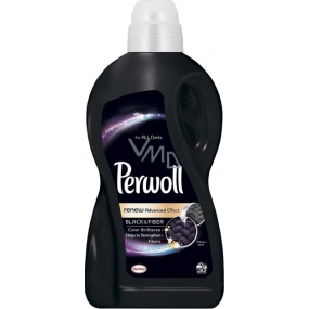 Perwoll Black & Fiber washing gel restores an intense black color, protects against the loss of shape 30 doses of 1.8 l
