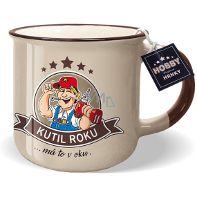 Nekupto Hobby mug with the inscription Kutil roku 250 ml