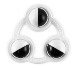 Plastic Nova Rattle Jakub for children from 3 months