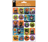 3D Halloween pumpkin stickers 25 x 14 cm