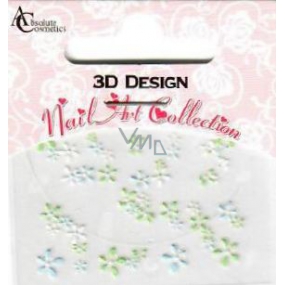 Absolute Cosmetics Nail Art 3D nail stickers 10100-3 1 sheet