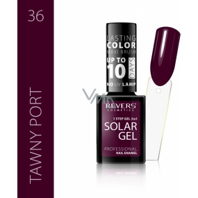 Revers Solar Gel gel nail polish 36 Tawny Port 12 ml