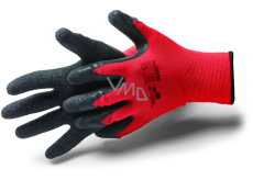 Schuller Eh klar Allstar Crinkle Work Gloves with Latex Coating and Wrinkling, Size XL/10