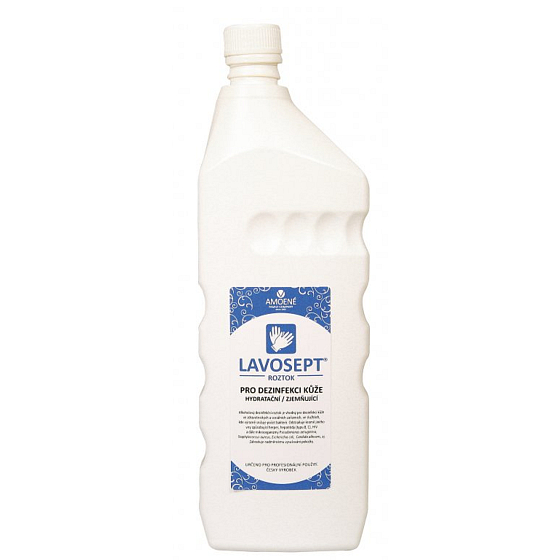 Lavosept Lemon skin disinfection solution for professional use more than 75% alcohol 500 ml refill