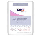 Seni Care Washing Gloves with Inner Foil 22.5 x 16 cm, 50 pieces
