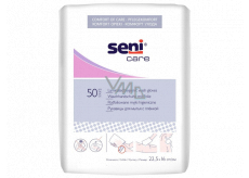 Seni Care Washing cloths with inner foil 22.5 x 16 cm, 50 pieces